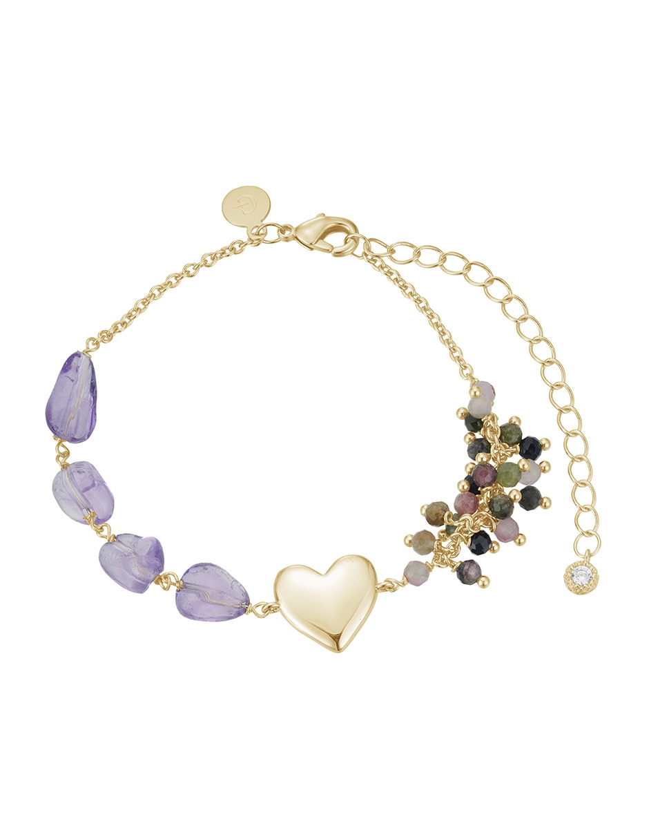 Pulsera Golden Circonias