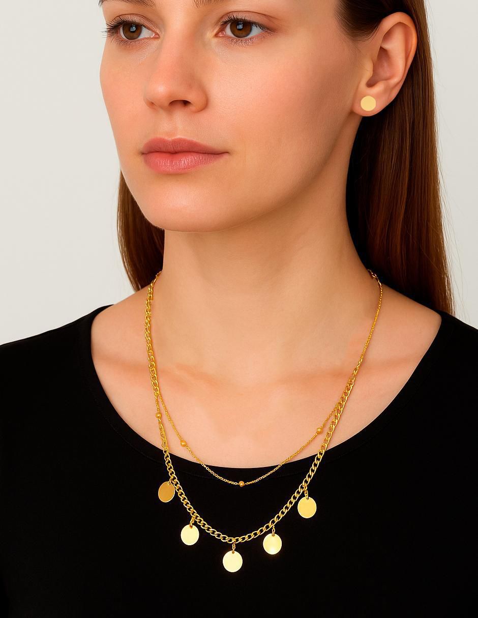Aretes y collar 5