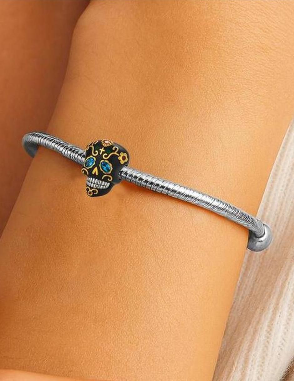 Charm de calavera de plata P 925 5