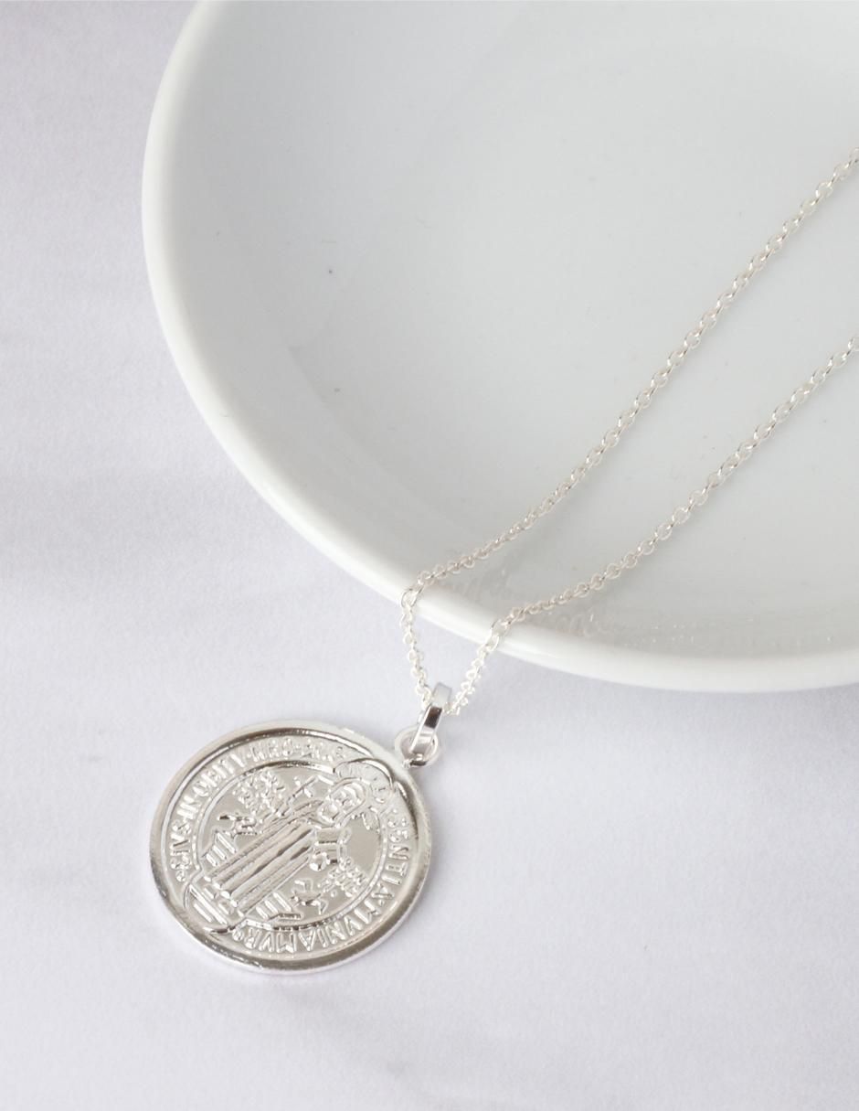 Collar con dije Nube de plata P 925 4