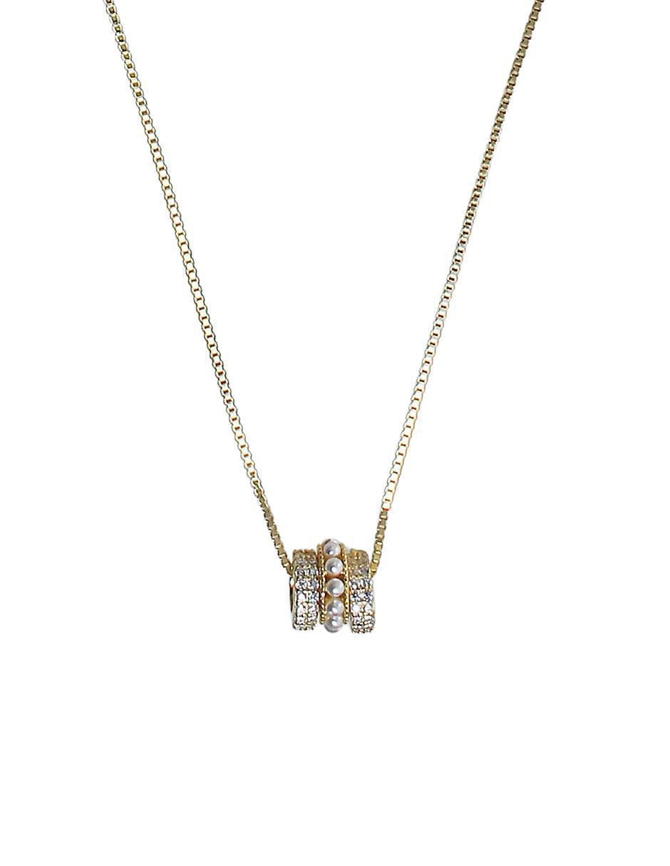 Collar de aro de plata P 925 Collar de aro de plata P 925