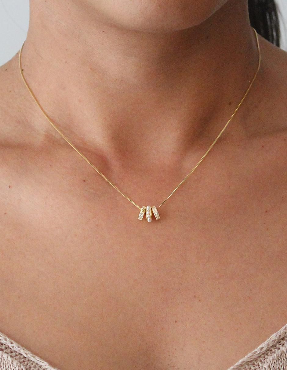 Collar de aro de plata P 925 2
