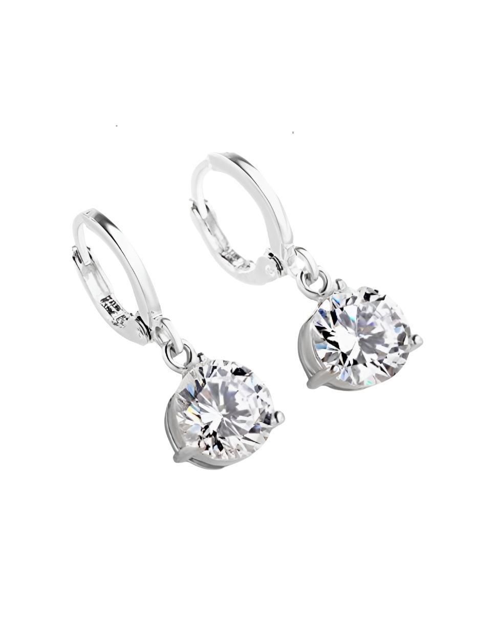 Aretes y collar zirconia 3
