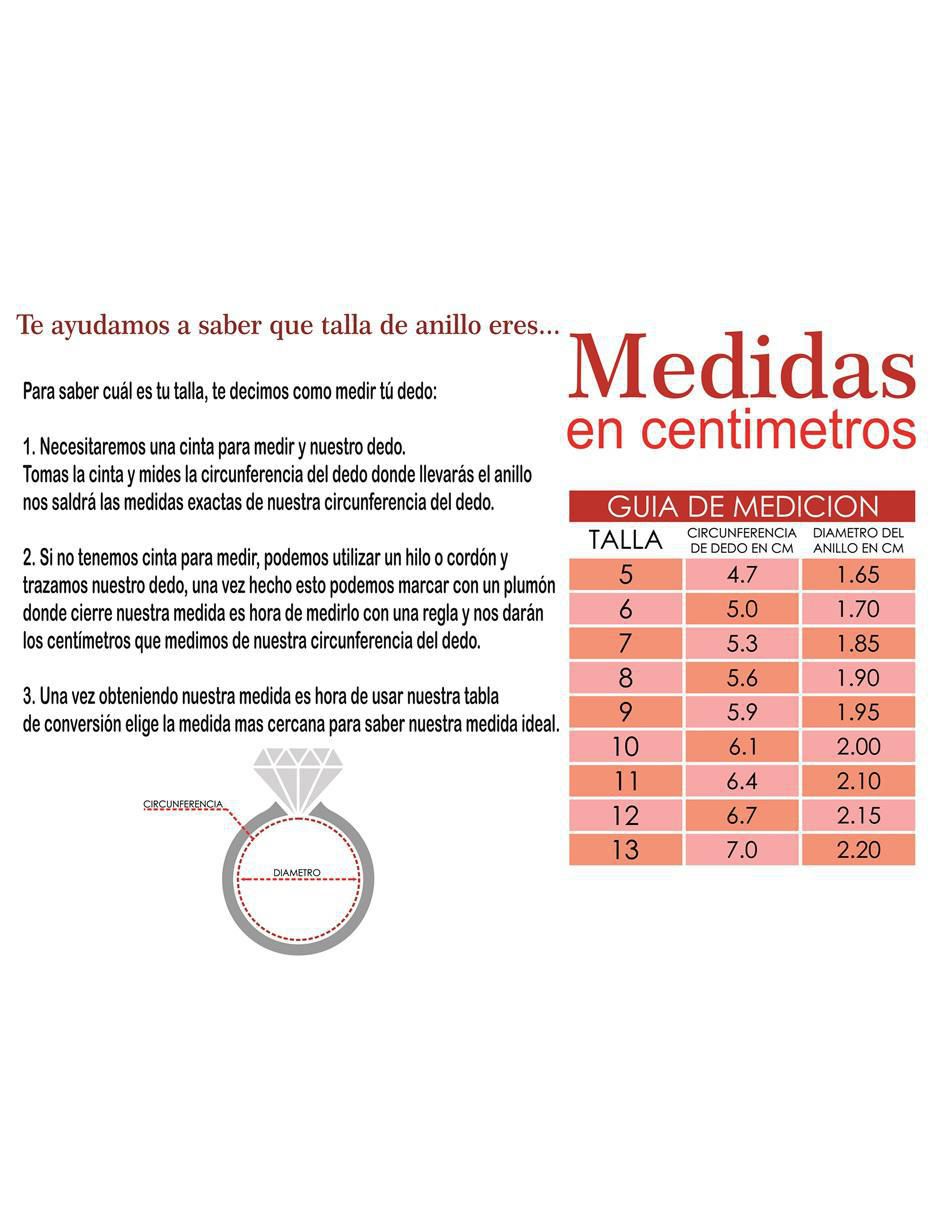 Anillo circular 10 k de oro zirconia pulido 4