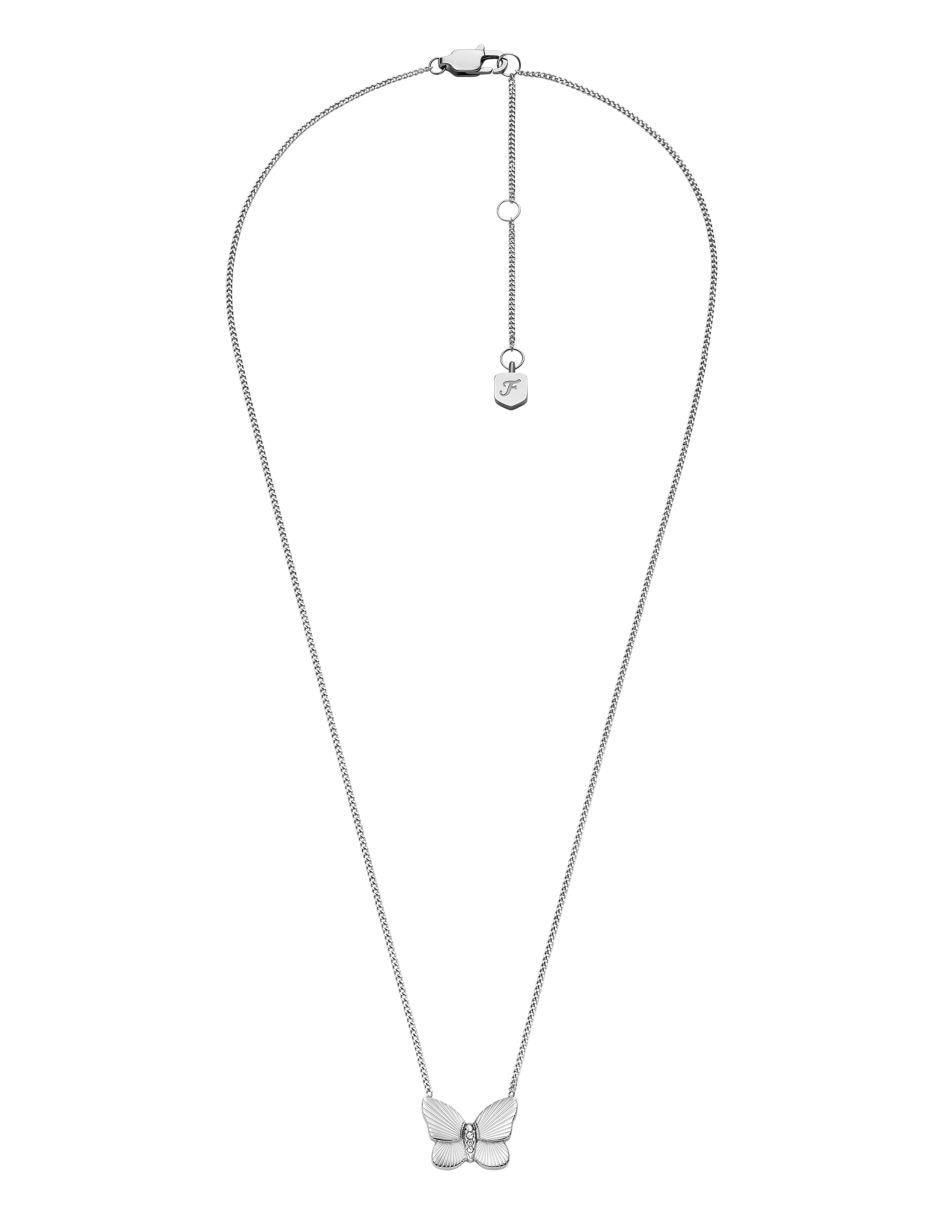 Aretes y collar de mariposa Sutton cristal 8
