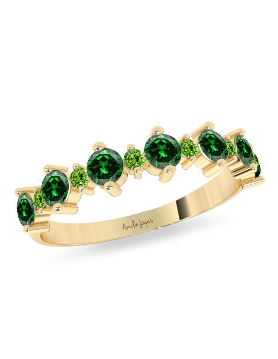 Anillo "de (si aplica)" redondo amelie joyas sin coleccion no aplica 10 k "de" oro sin gema pulido