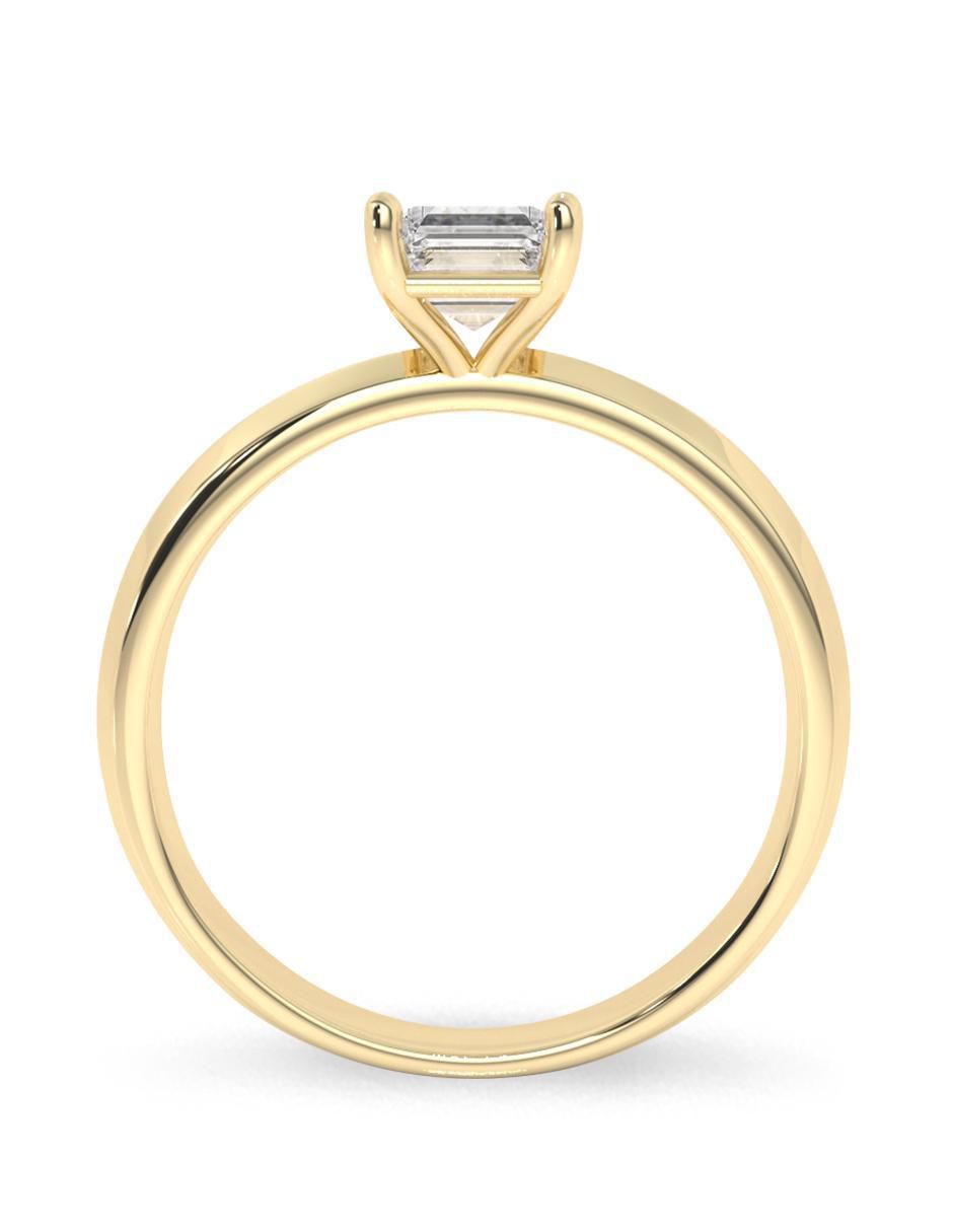 Anillo "de (si aplica)" octagonal amelie joyas sin coleccion no aplica 10 k "de" oro sin gema pulido