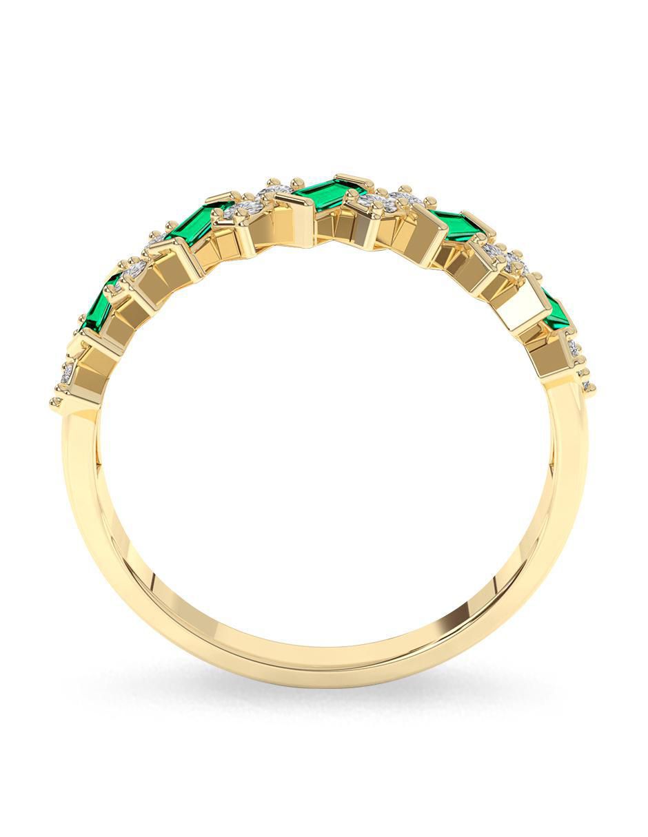 Anillo "de (si aplica)" rectangular amelie joyas sin coleccion no aplica 10 k "de" oro sin gema pulido