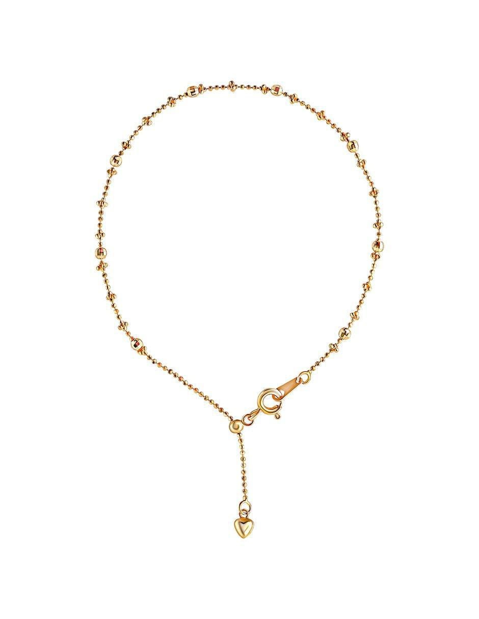 Pulsera de plata P 925 con acabado chapa de oro