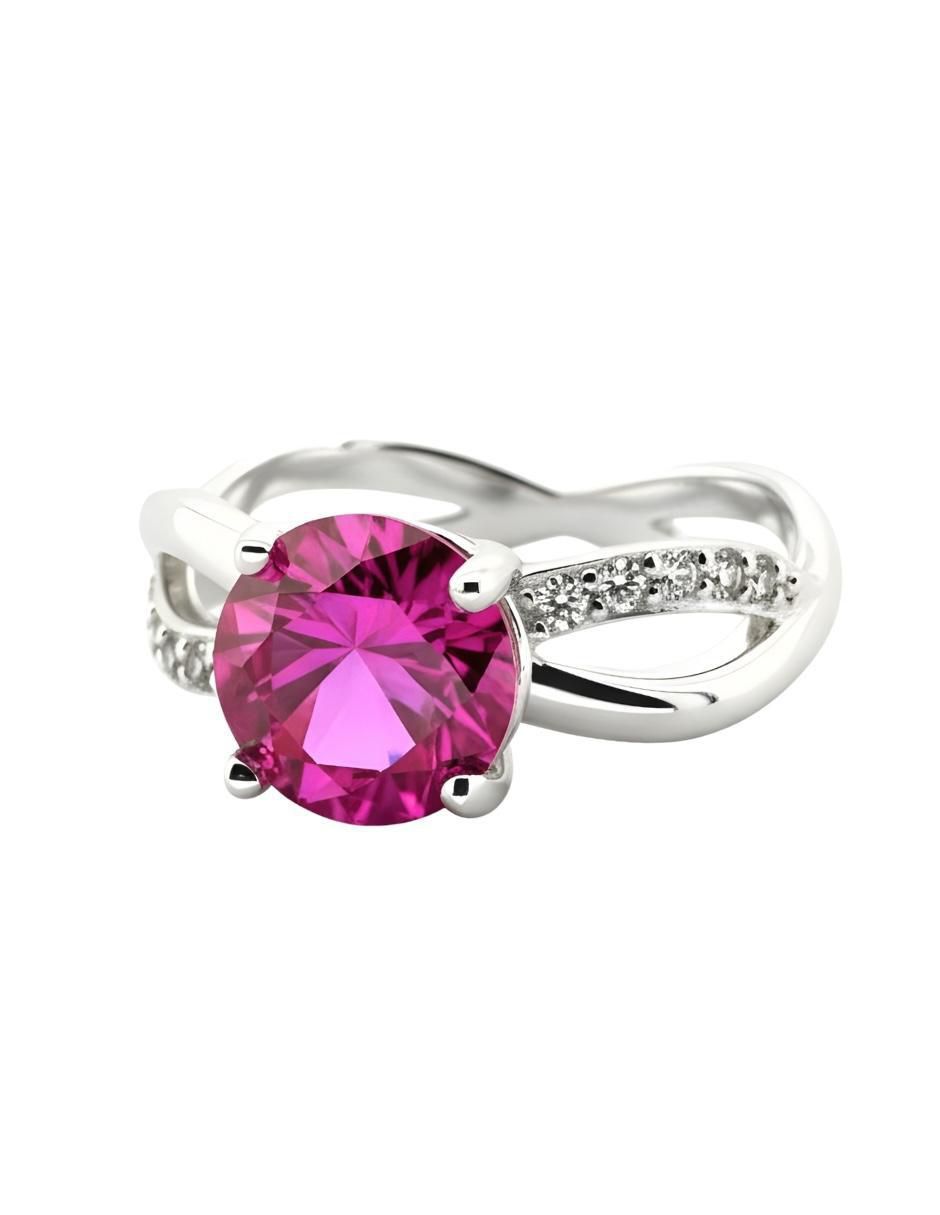 Anillo Élan P 925 de plata circonita brillante 5