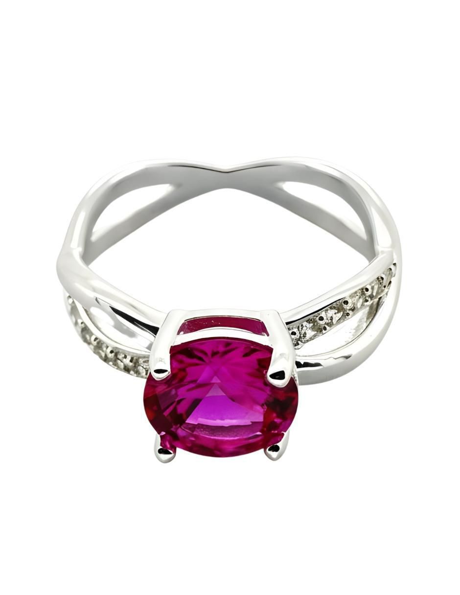 Anillo Élan P 925 de plata circonita brillante 7