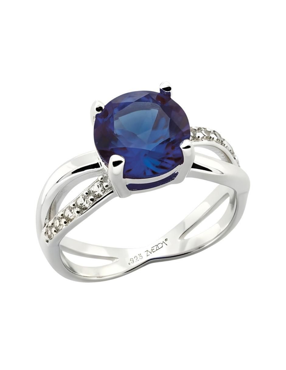 Anillo Élan P 925 de plata circonita brillante