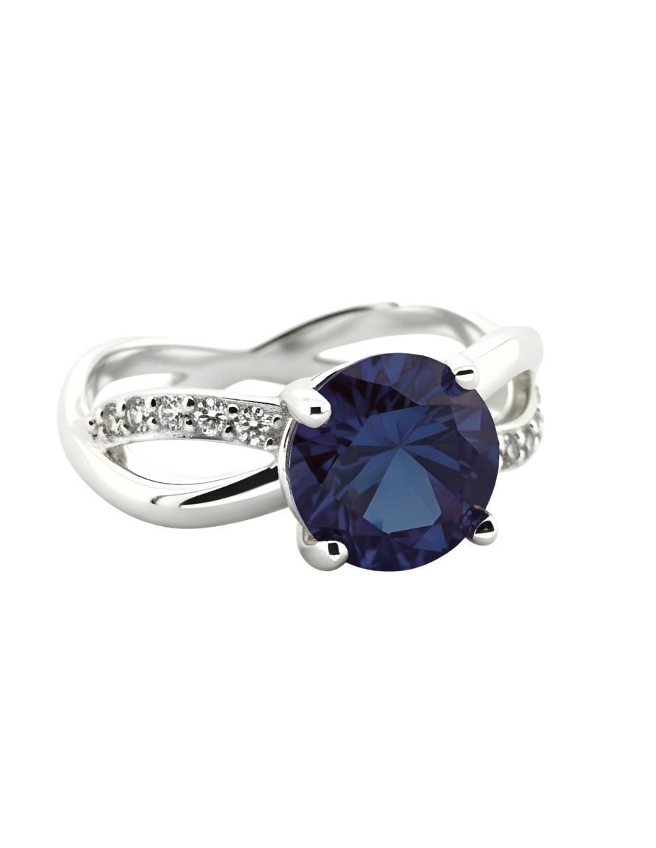 Anillo Élan P 925 de plata circonita brillante 3