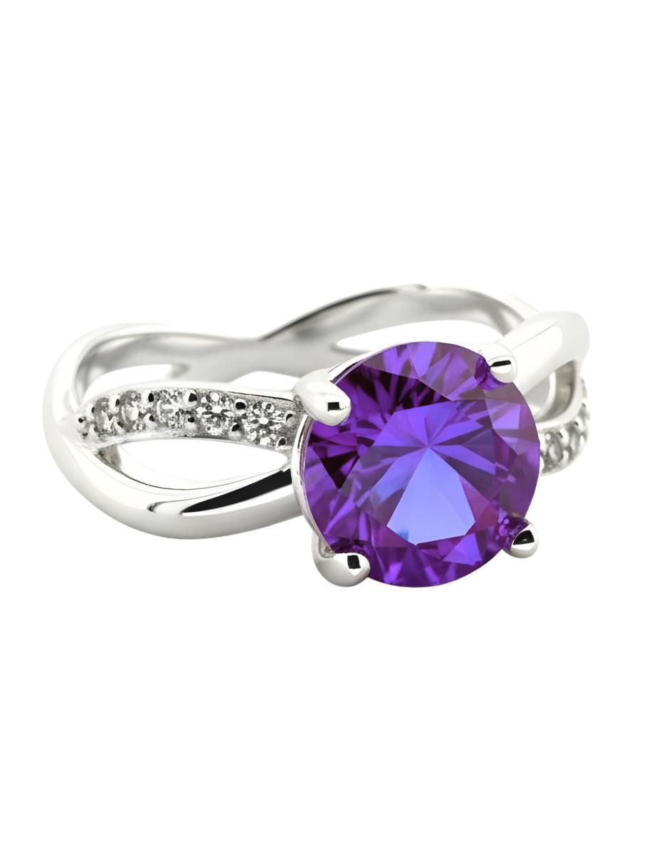 Anillo Élan P 925 de plata circonita brillante 3