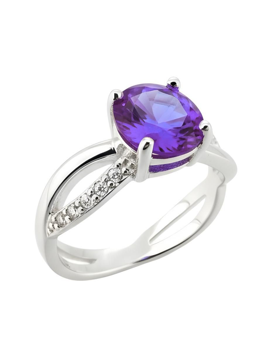 Anillo Élan P 925 de plata circonita brillante 5