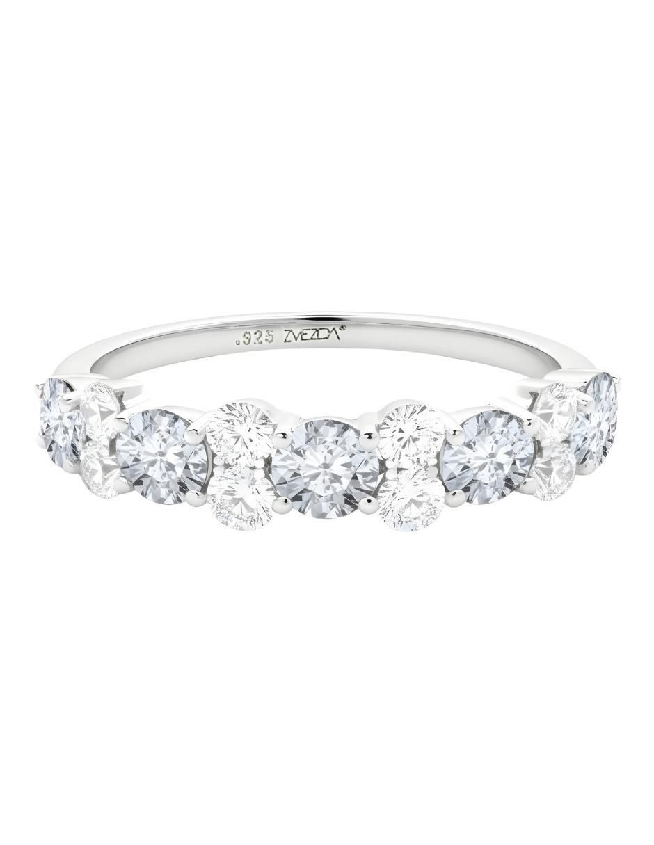 Anillo Élan P 925 de plata circonita brillante Anillo Élan P 925 de plata circonita brillante