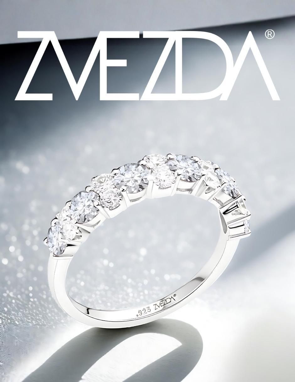 Anillo Élan P 925 de plata circonita brillante 2