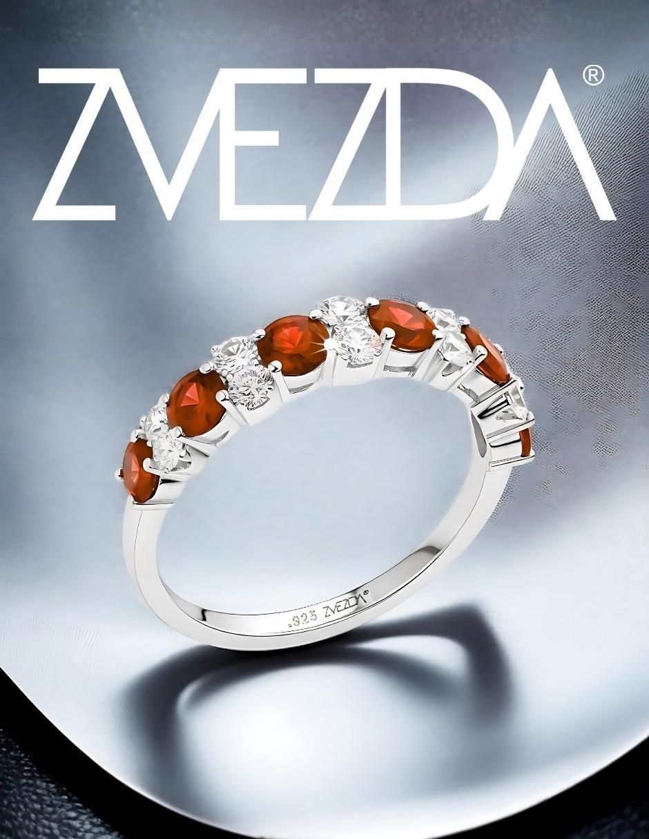 Anillo Élan P 925 de plata circonita brillante 2