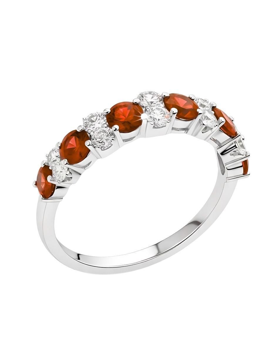 Anillo Élan P 925 de plata circonita brillante 3