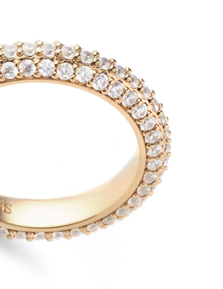 Anillo Essenza circonita pavé 3
