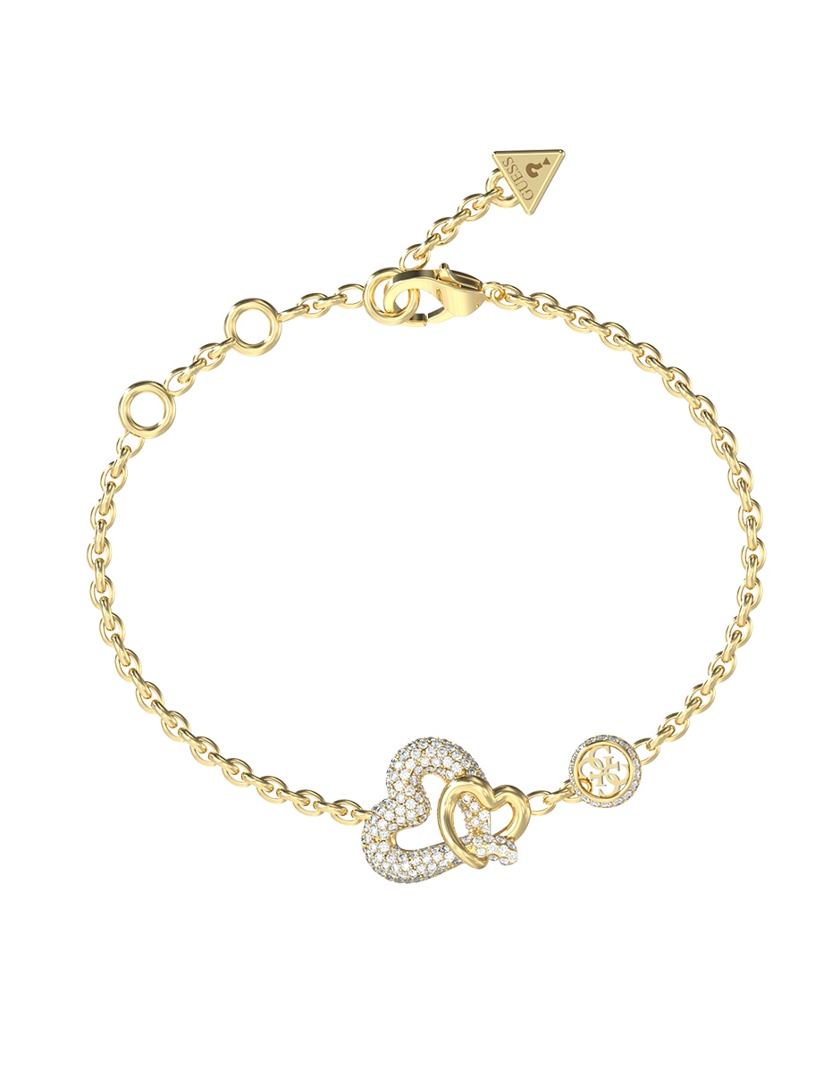 Brazalete con circonita Love bites con acabado pavé