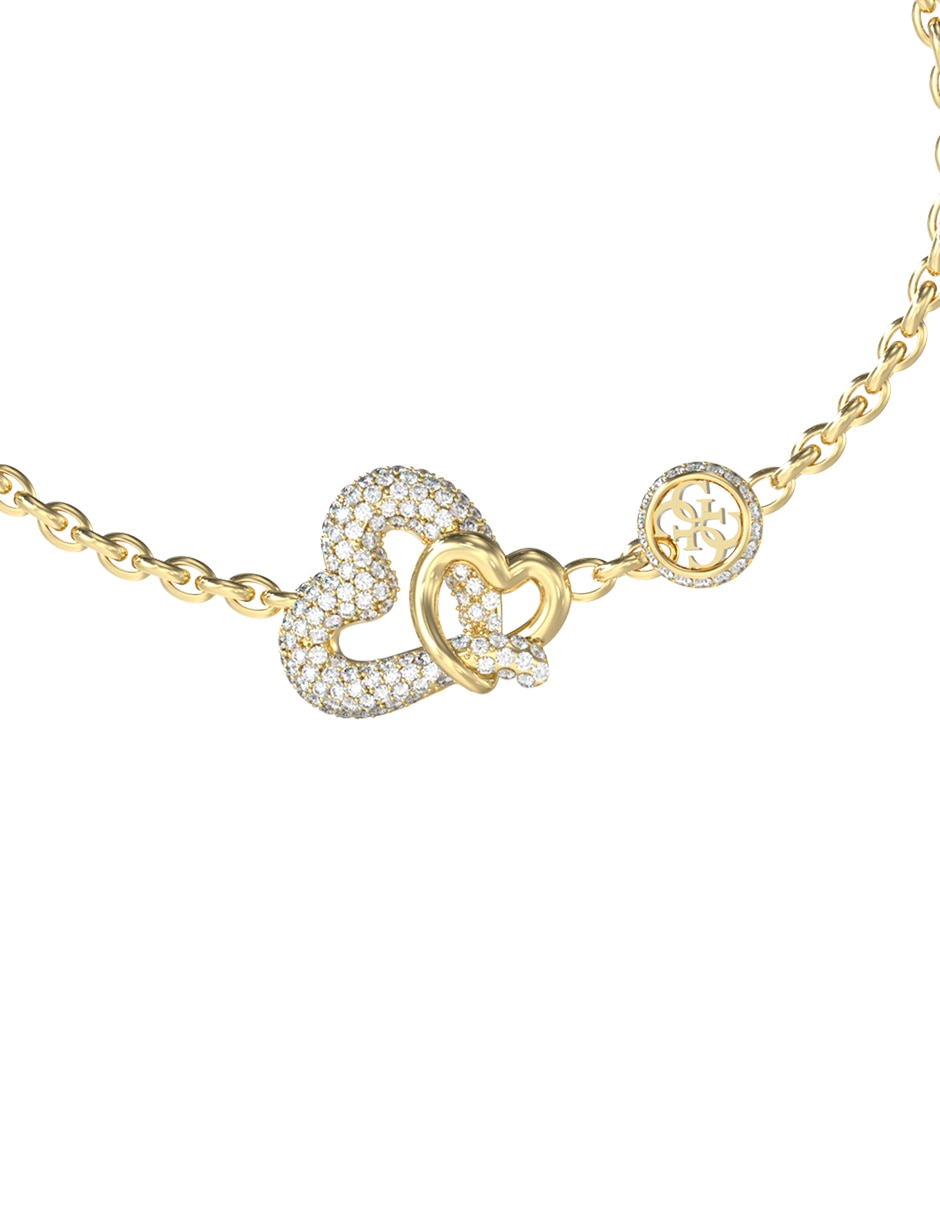 Brazalete con circonita Love bites con acabado pavé 2
