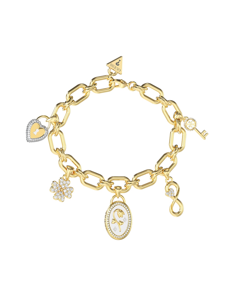 Brazalete con circonita Love bites con acabado pavé