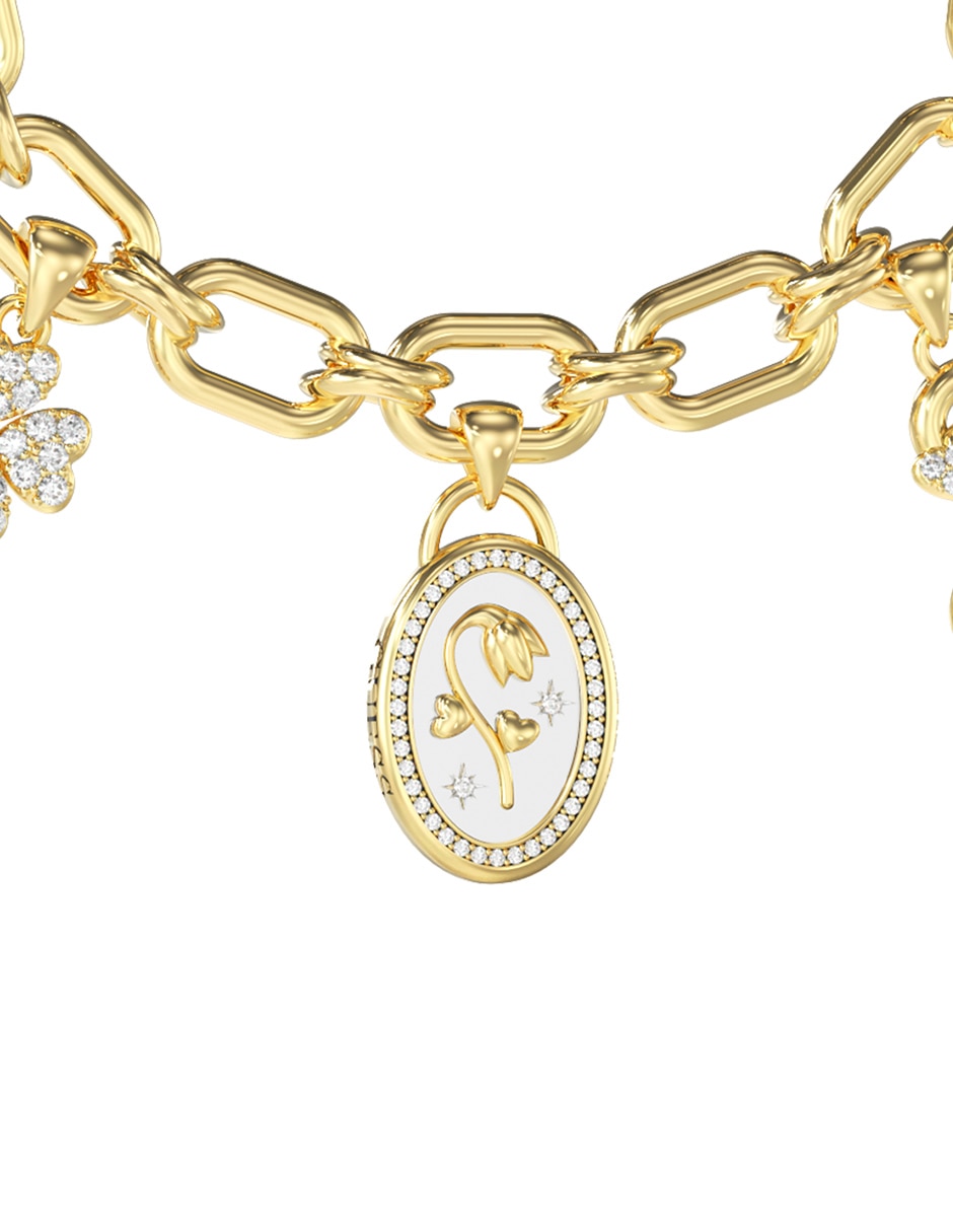 Brazalete con circonita Love bites con acabado pavé 2