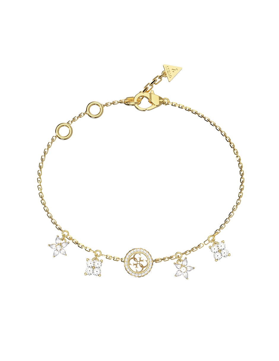 Brazalete con circonita Secret garden con acabado pavé