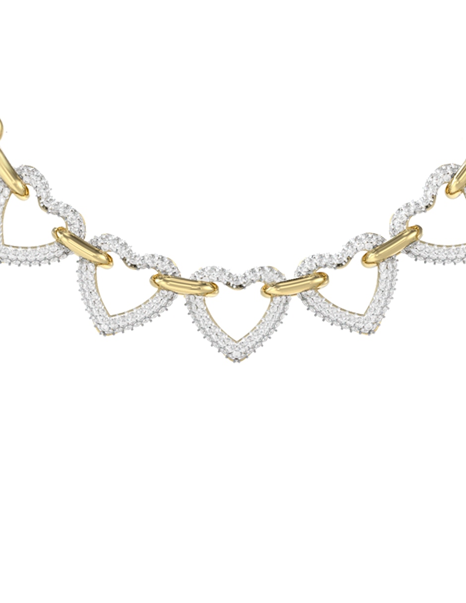 Collar de corazón Beloved 2
