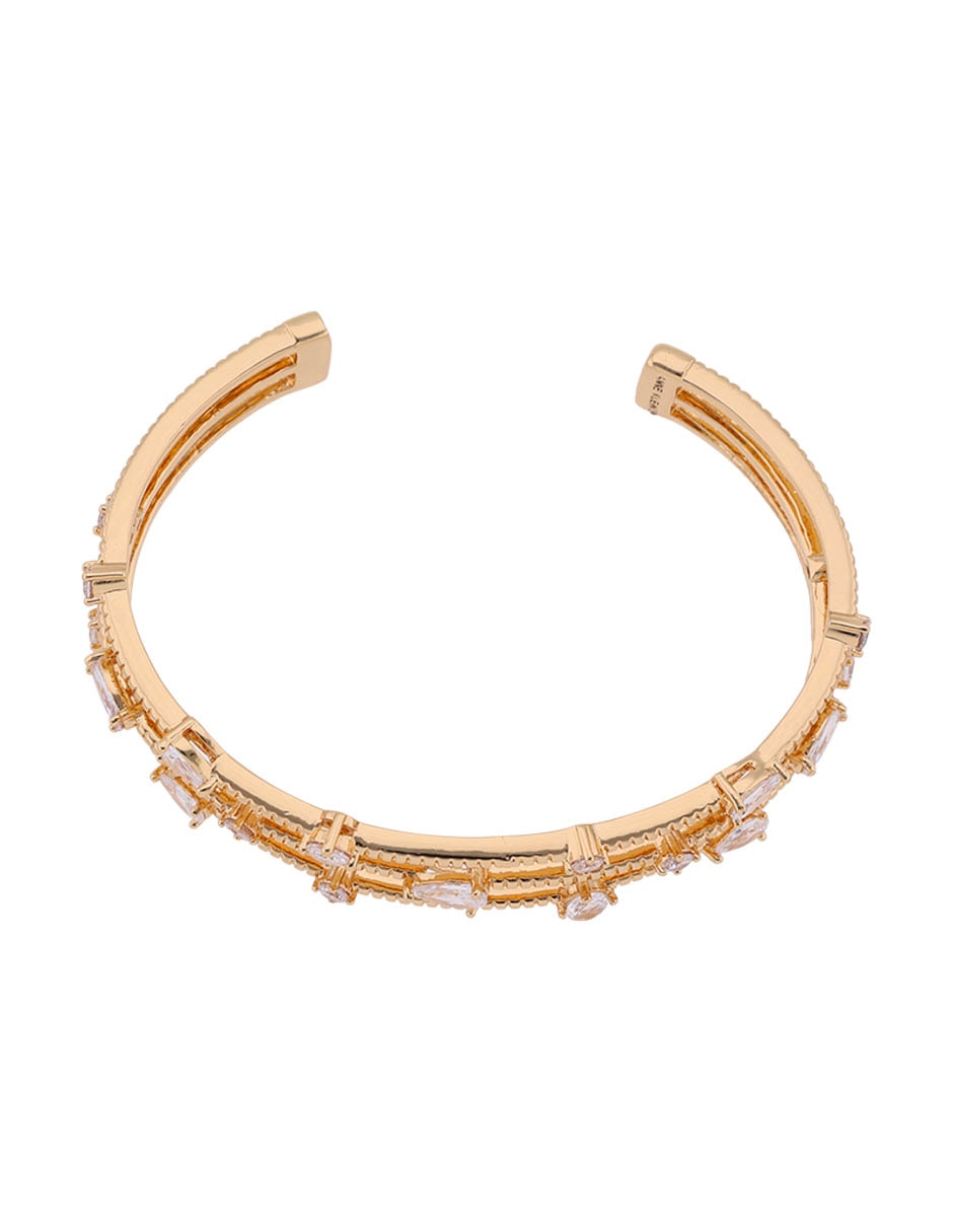 Pulsera con acabado pavé