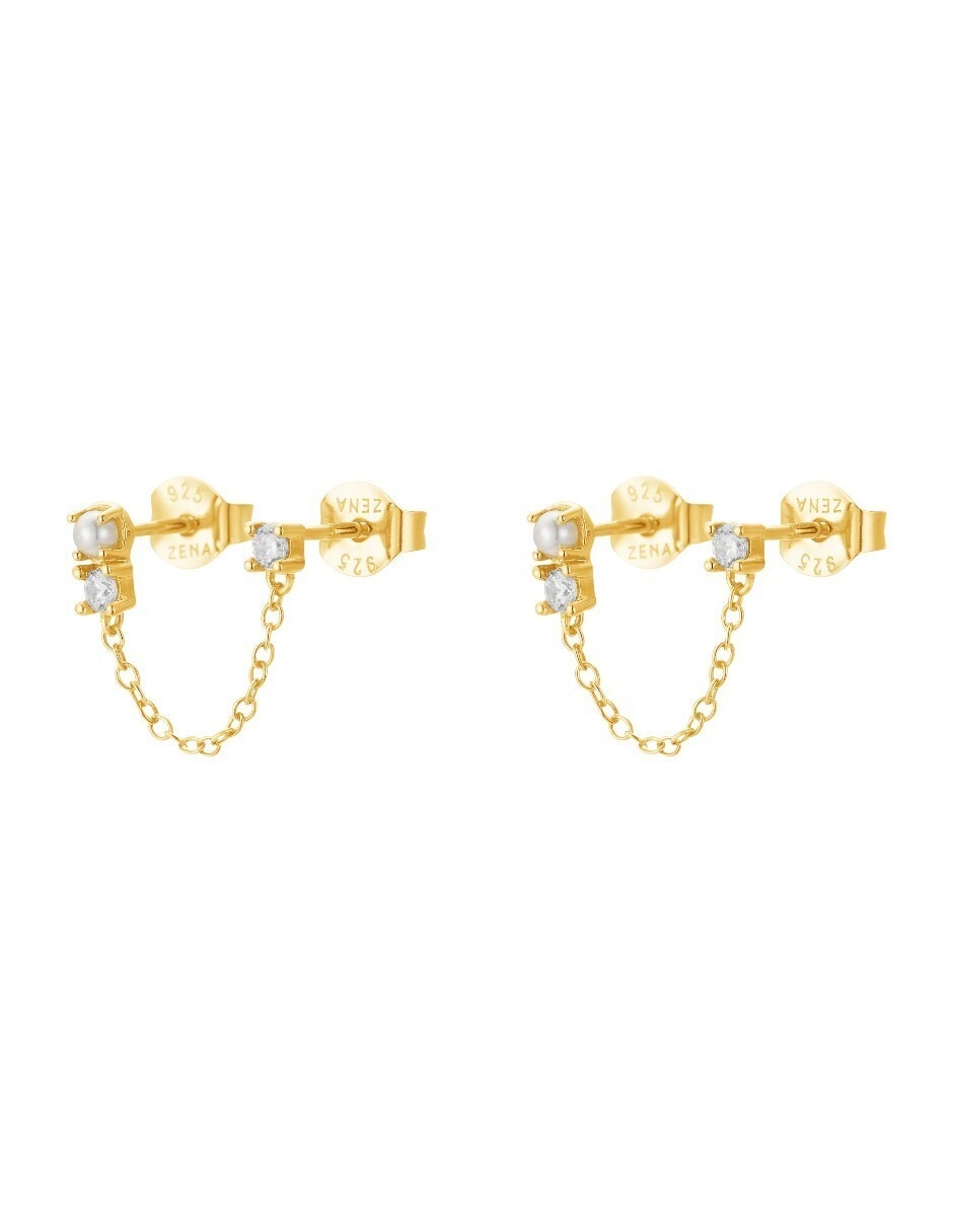 Piercing Classic Revisite de plata P 925 con acabado liso cristal