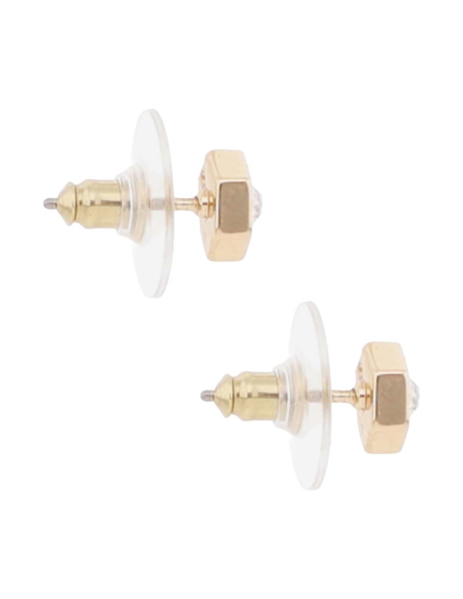 Set aretes y collar de hexagonal 6