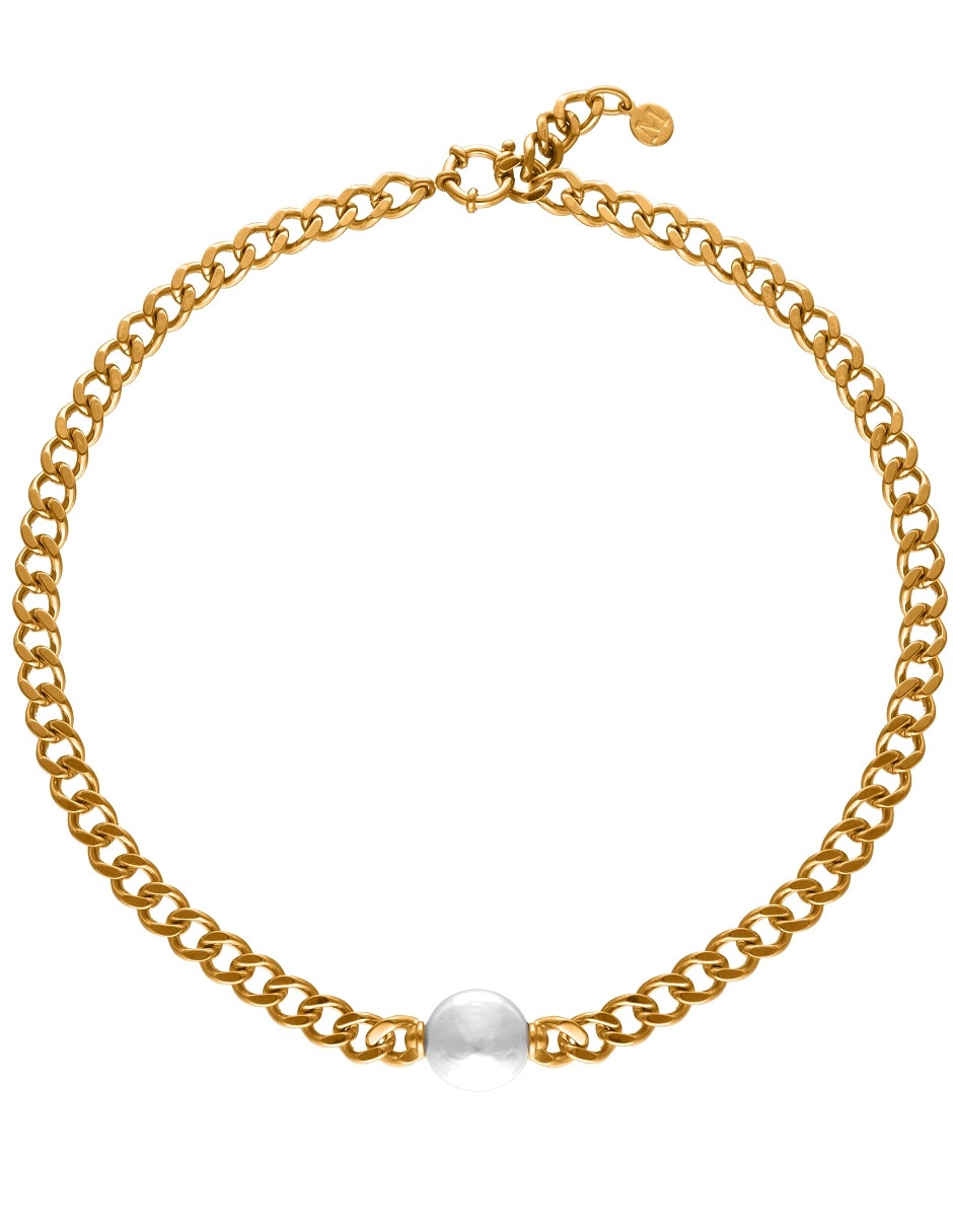 Collar Puffy Pearls