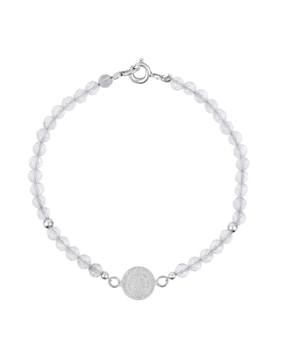 Pulsera de plata p 925 con acabado brillante Pulsera de plata p 925 con acabado brillante