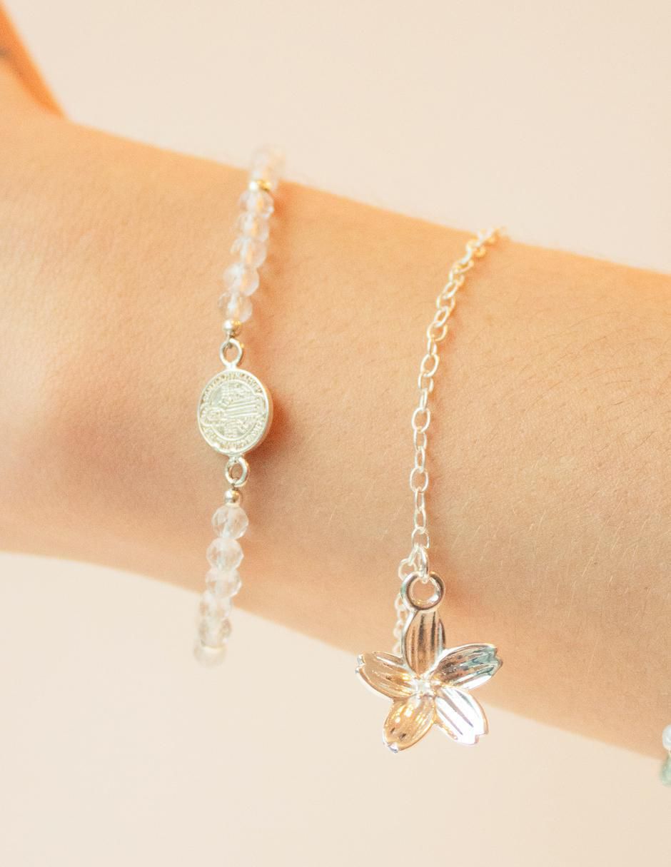 Pulsera de plata p 925 con acabado brillante 3