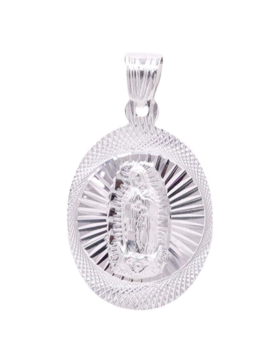 Dije de virgen de guadalupe de plata P 925