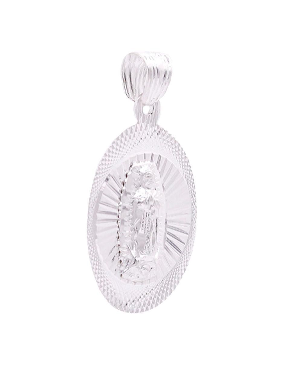 Dije de virgen de guadalupe de plata P 925 2