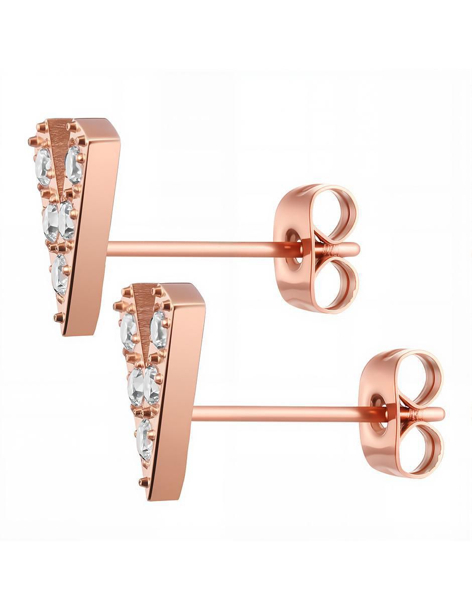 Set de collar y aretes Rose Essence zirconia 6