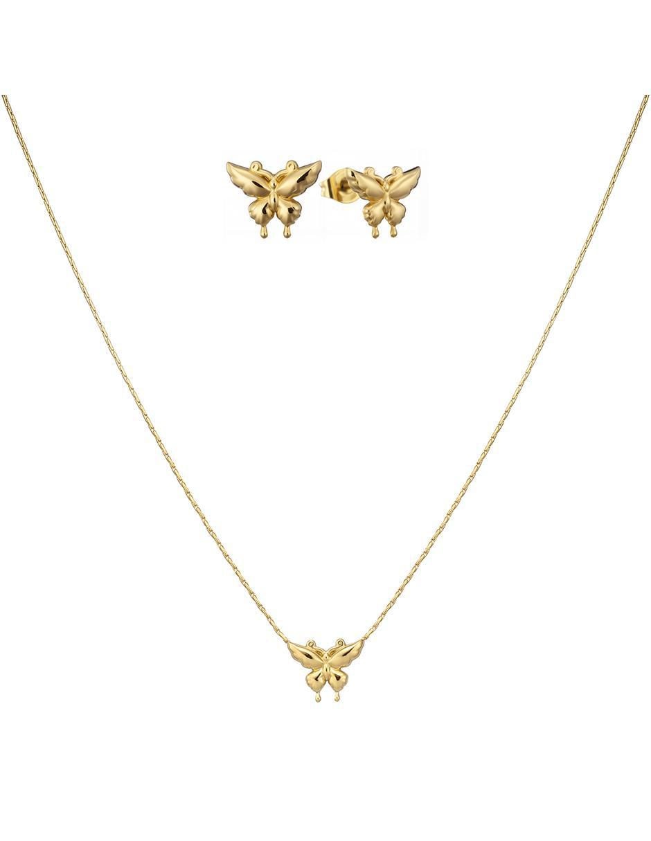 Set de collar y aretes Wings of light