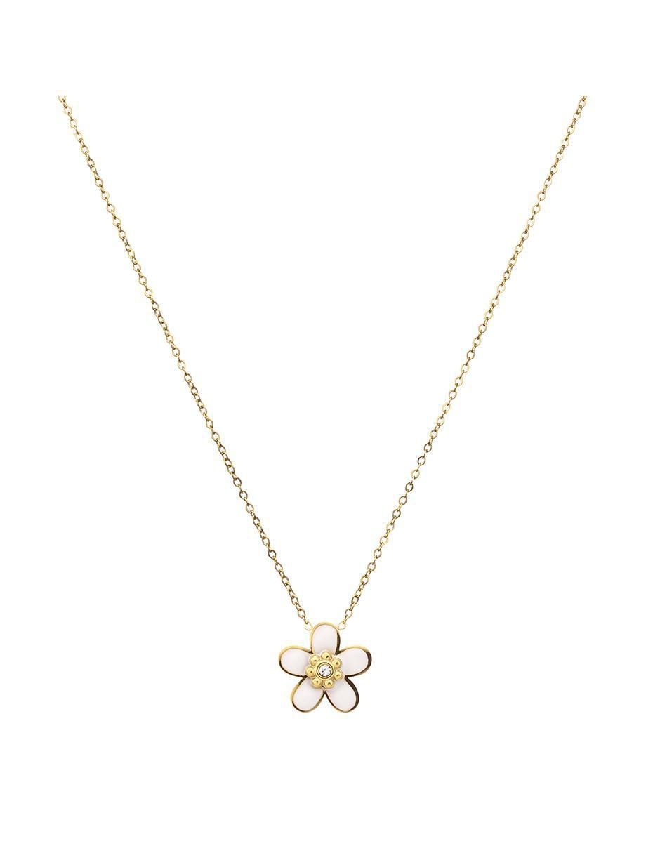 Set de collar y aretes Bloom light zirconia 3