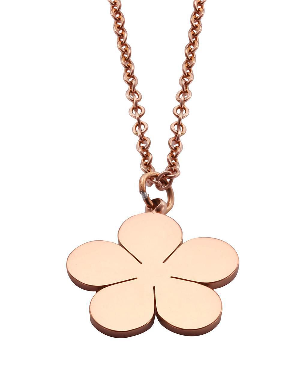 Set de collar y aretes Blossom charm zirconia 2