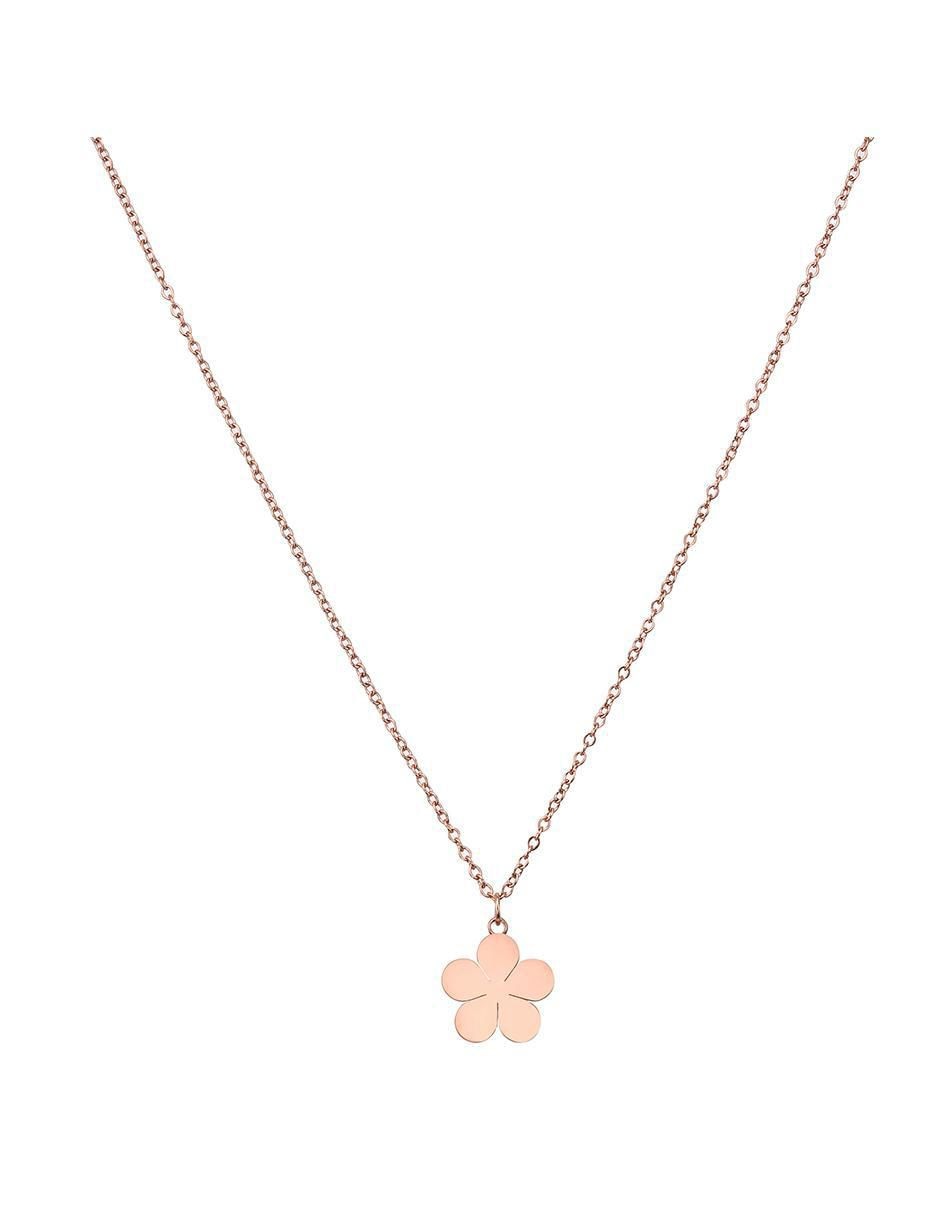 Set de collar y aretes Blossom charm zirconia 4
