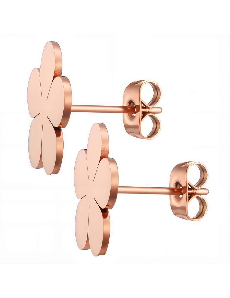 Set de collar y aretes Blossom charm zirconia 5