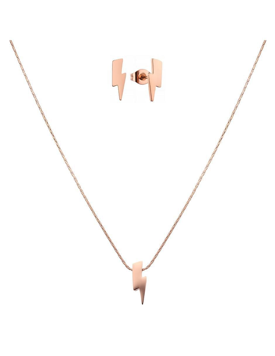 Set de collar y aretes Electric muse