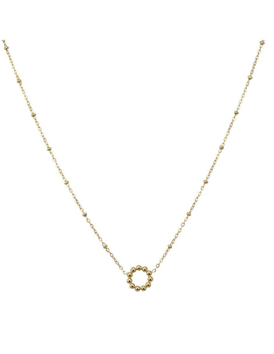 Set de collar y aretes Golden bloom II 2