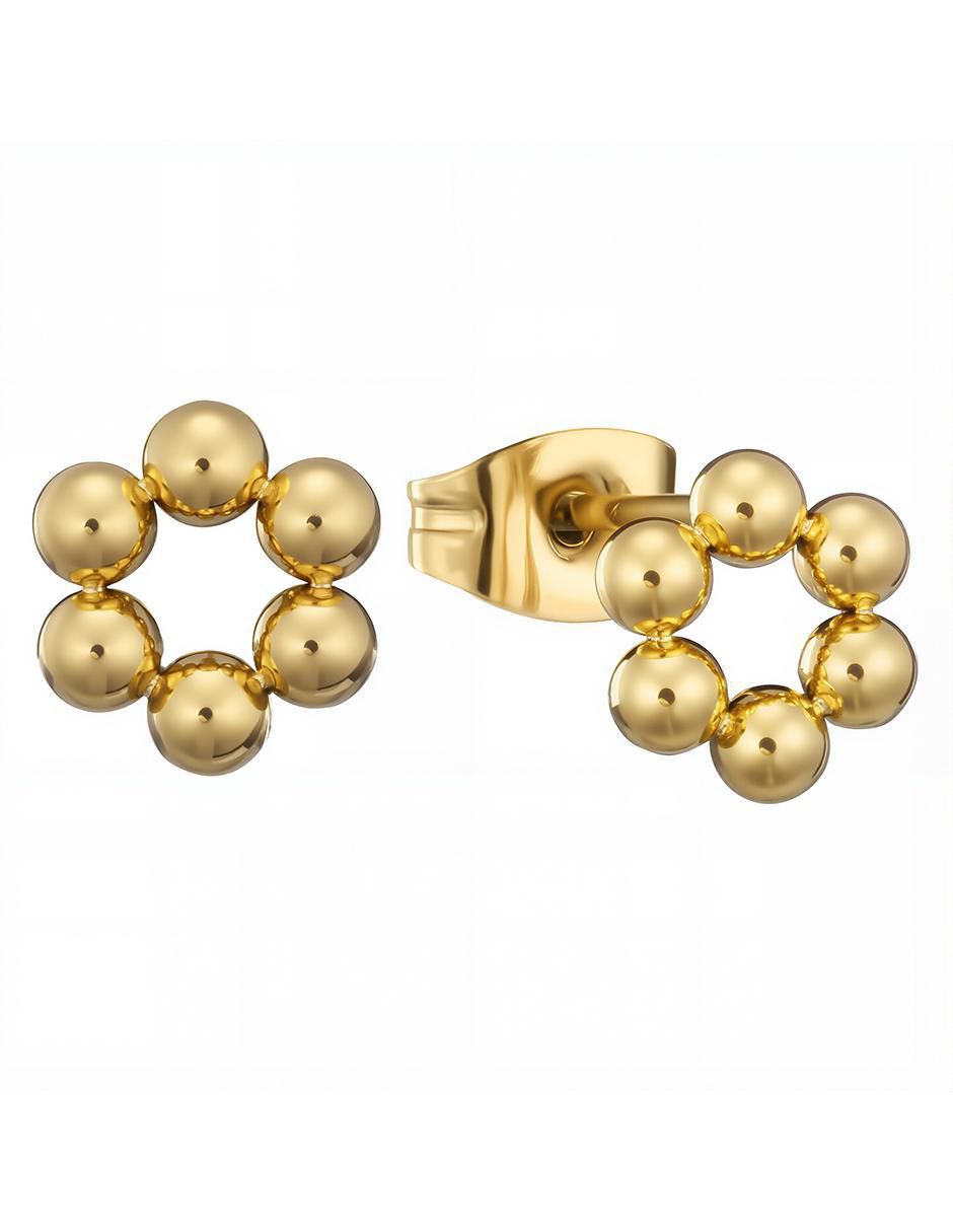 Set de collar y aretes Golden bloom II 5