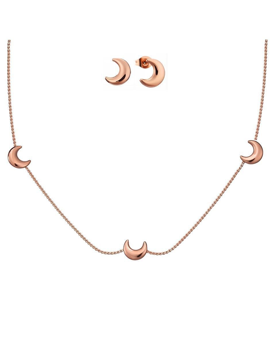Set de collar y aretes Moonlight charm