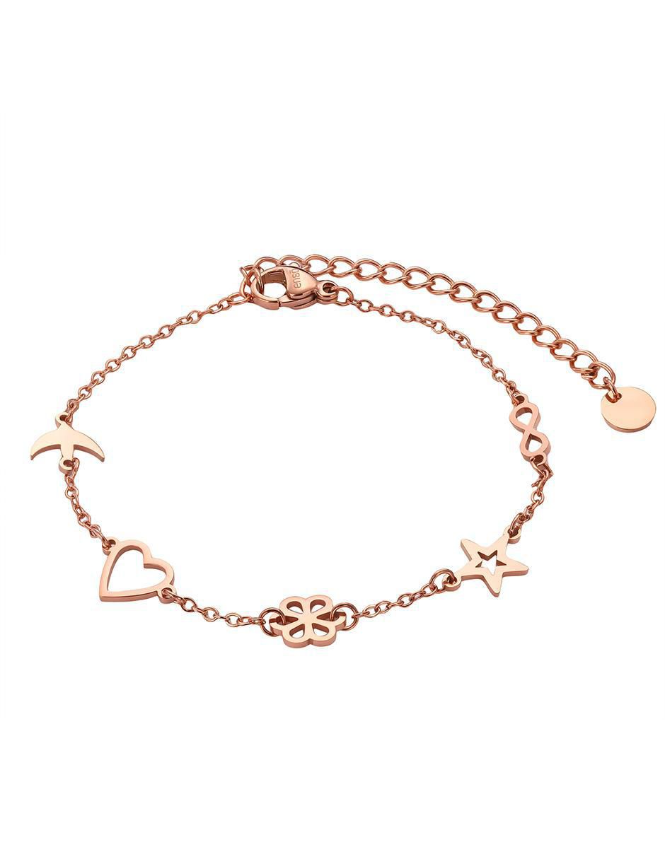 Pulsera Love Link con acabado pulido