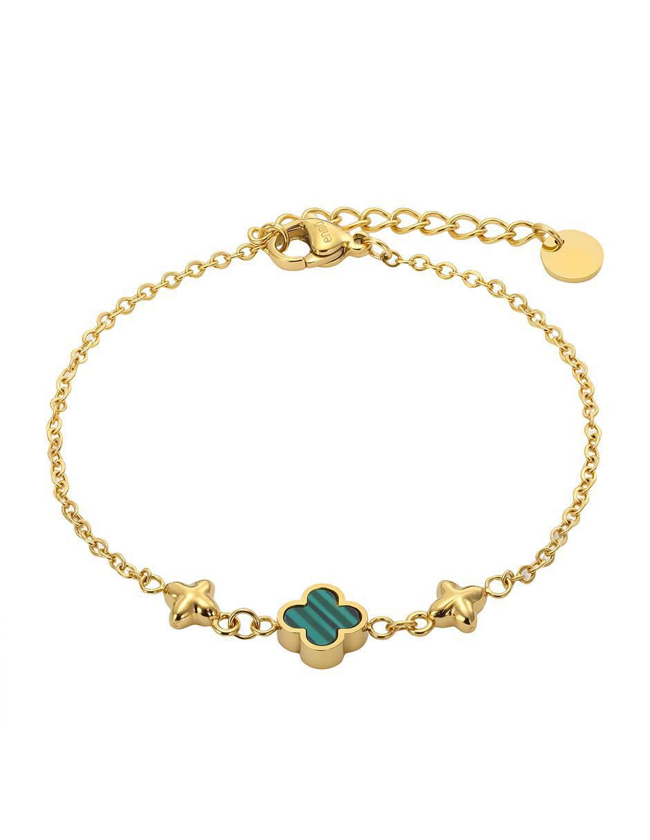 Pulsera Lucky Charm con acabado pulido